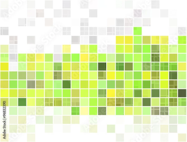 Fototapeta Abstract square pixel pattern