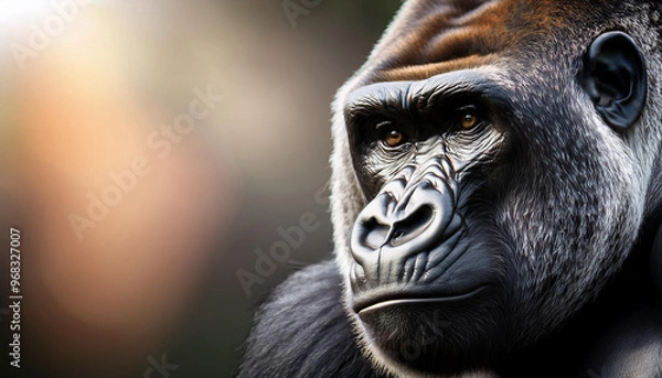 Fototapeta Close-Up of a Gorilla