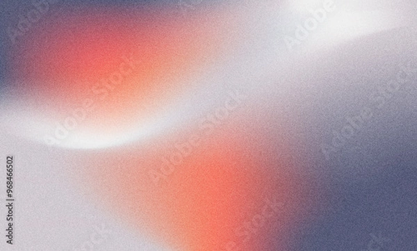 Obraz Orange and black grainy abstract gradient background