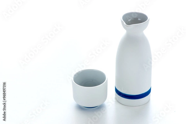 Obraz 徳利とお猪口
