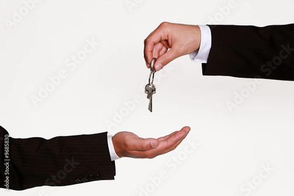 Obraz Schlüsselübergabe