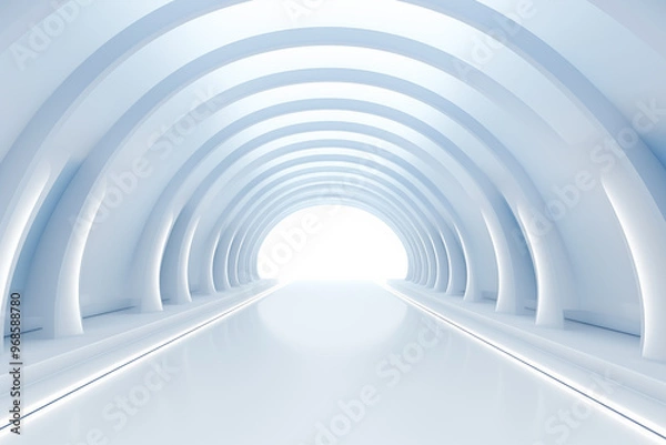 Obraz Futuristic 3D Virtual Space Background