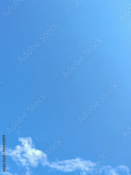 Fototapeta blue sky and clouds