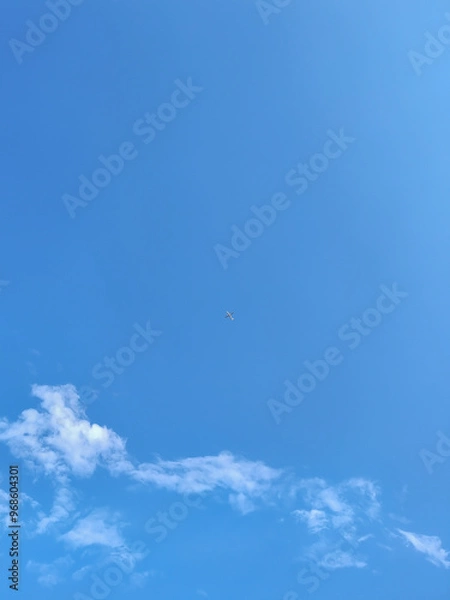 Obraz blue sky and clouds