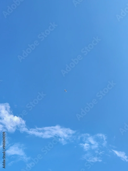 Fototapeta blue sky and clouds