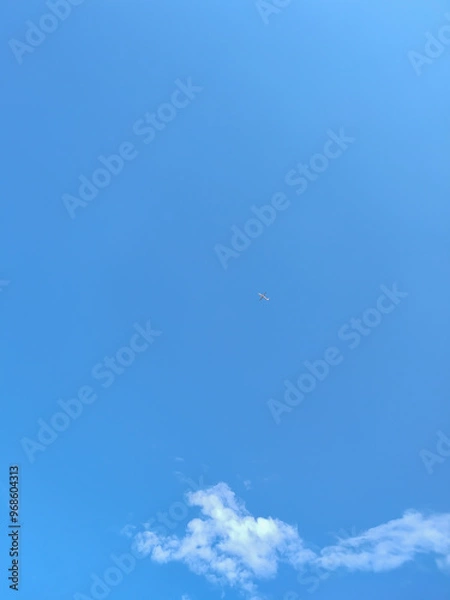 Obraz blue sky and clouds