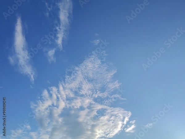 Fototapeta blue sky and clouds
