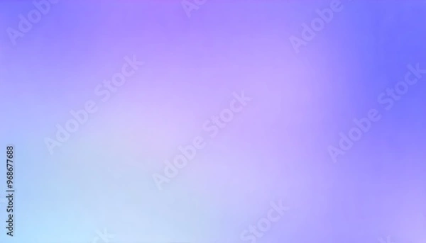 Fototapeta Soft, smooth blurred gradient transitioning from light blue to pink.