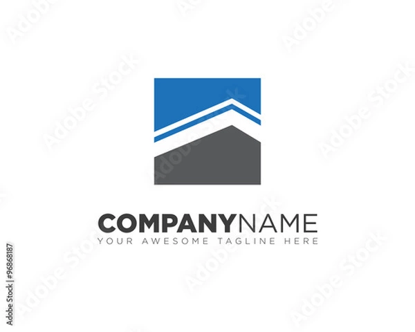 Obraz House, Real estate logo