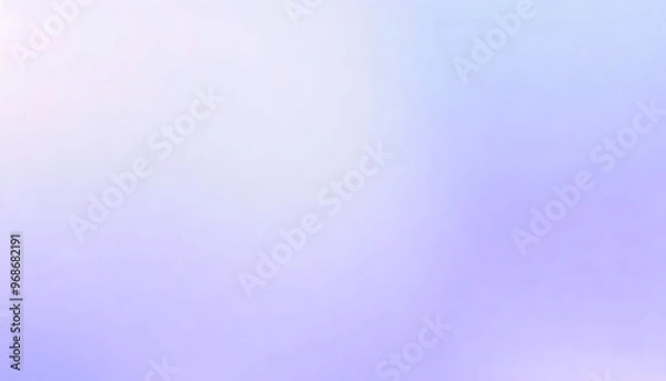 Fototapeta Soft, smooth blurred gradient transitioning from light blue to pink.