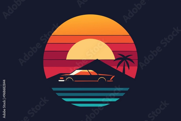 Obraz boat on the sea