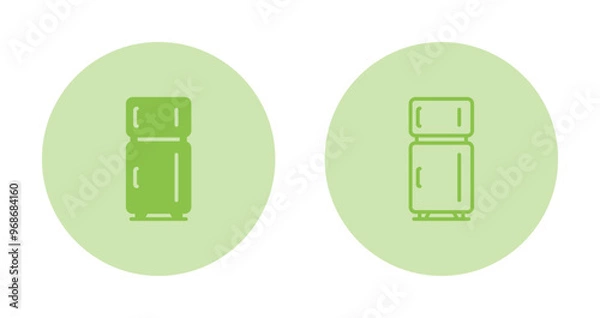 Fototapeta Fridge Vector Icon
