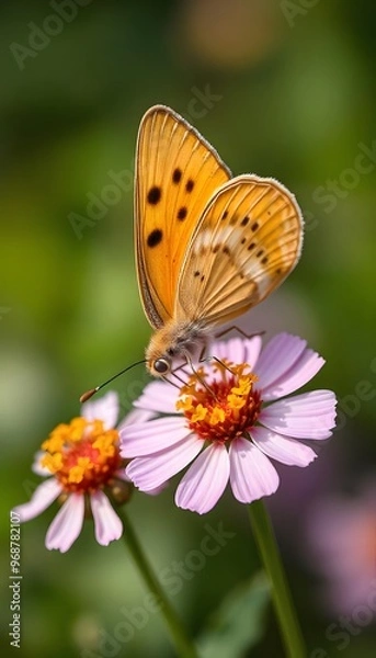 Obraz butterfly on flower