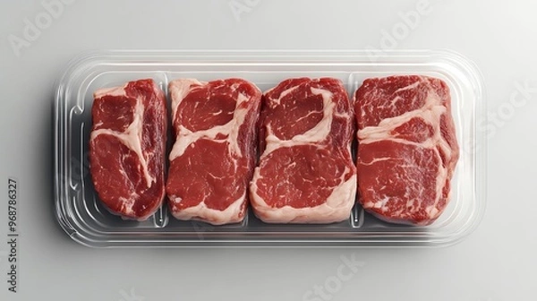 Obraz raw beef steak