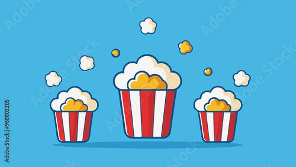 Fototapeta popcorn