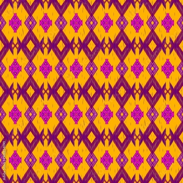 Obraz seamless pattern with shapes