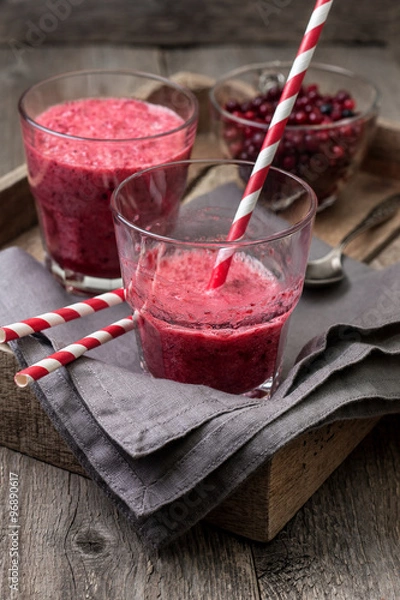 Obraz berry smoothie