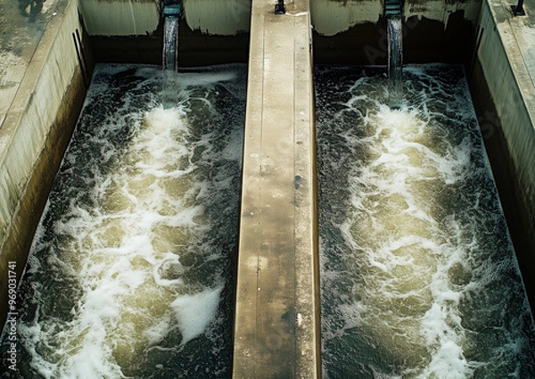 Obraz Efficient wastewater treatment technologies: Modern solutions for ecology and industry