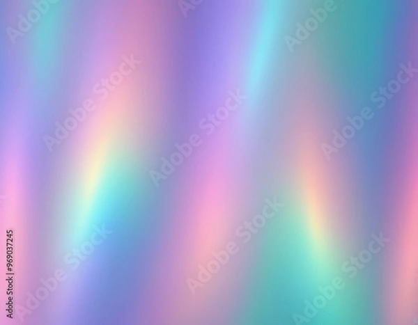 Fototapeta Pearlescent texture and Holo colors gradients to the background