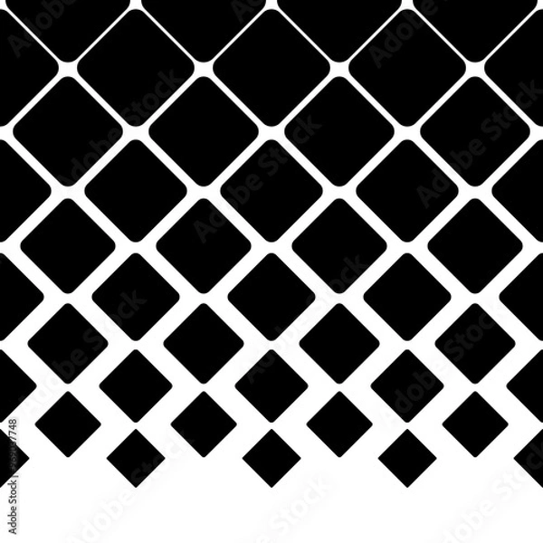 Obraz Downward square scale pattern