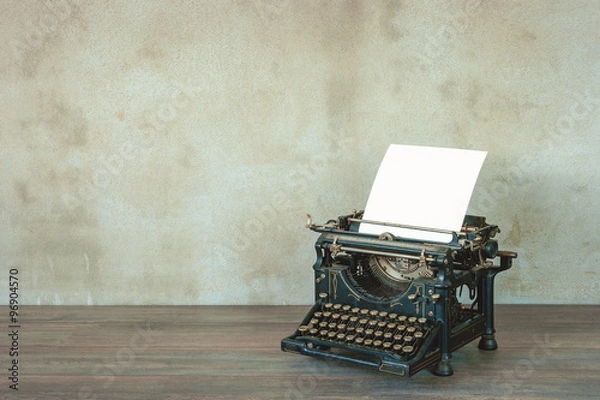 Fototapeta Old typewriter