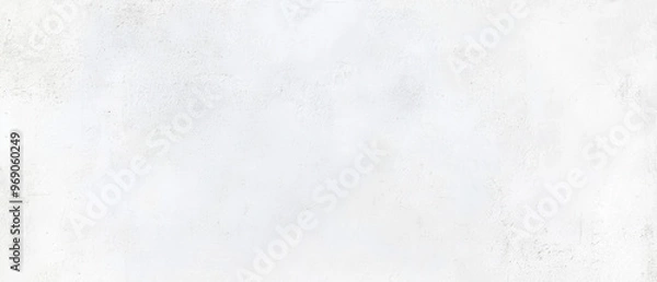 Obraz White surface with a subtle, grainy texture and subtle gray speckle.  Generative AI backdrop