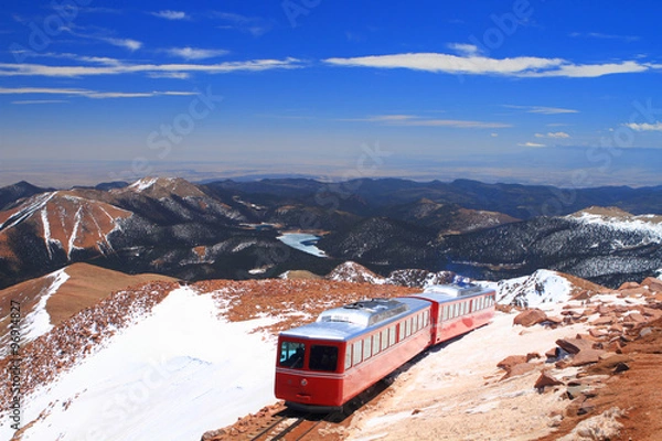 Obraz Pikes Peak Train