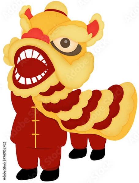 Obraz Lion dance 
