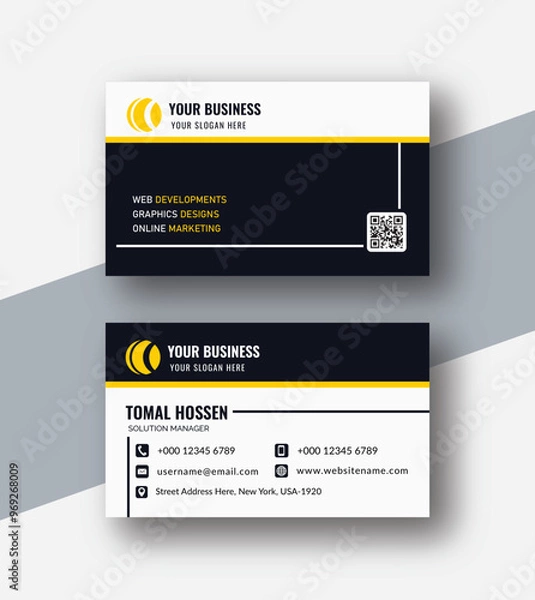 Obraz Modern Business card Design Templete