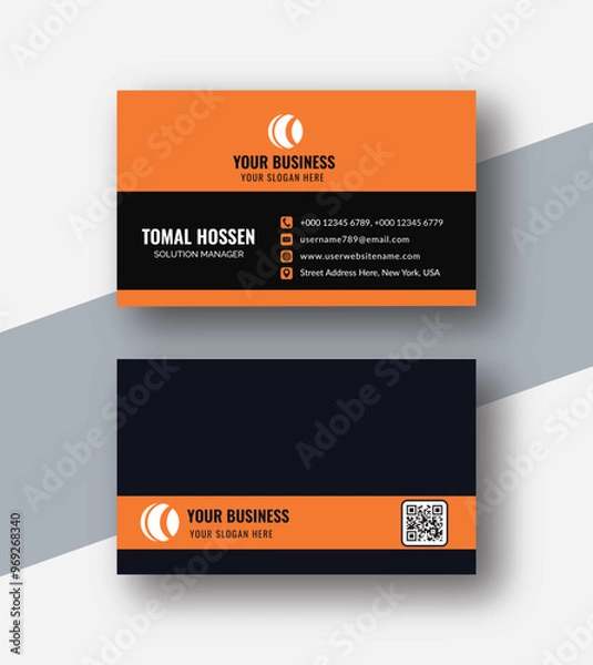 Obraz Modern Business card Design Templete