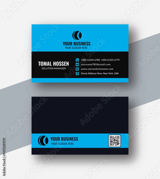Obraz Modern Business card Design Templete
