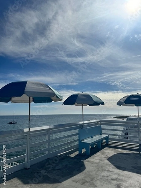 Obraz umbrellas on the beach