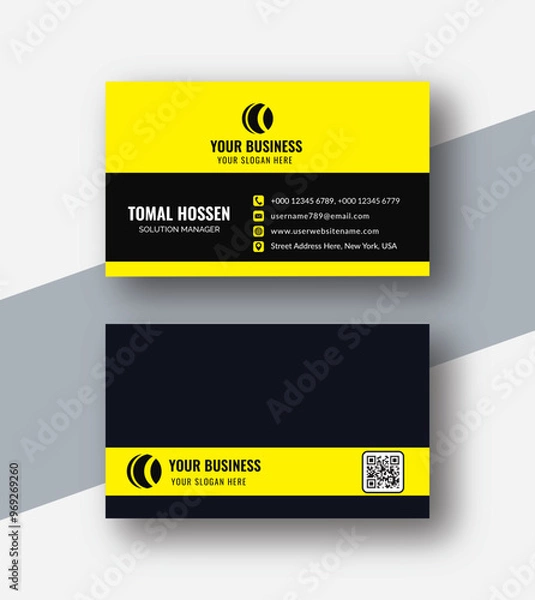 Obraz Modern Business card Design Templete