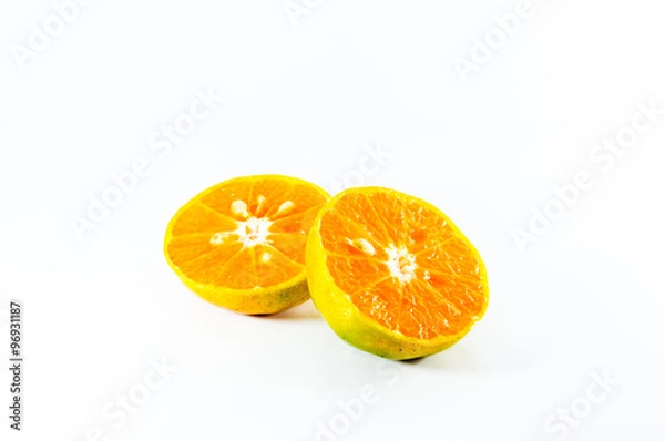 Fototapeta orange  clipping path
