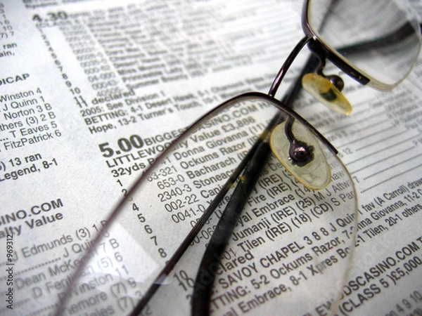 Fototapeta forma wyścigowa