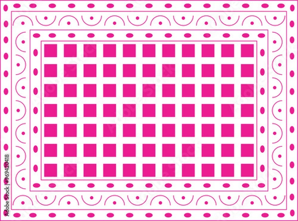 Obraz Geometric pattern For wallpaper, background, texture.