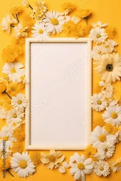 Obraz autumn leaves border