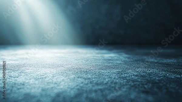 Fototapeta A serene and ethereal backdrop featuring soft light rays illuminating a textured surface, perfect for various creative projects.