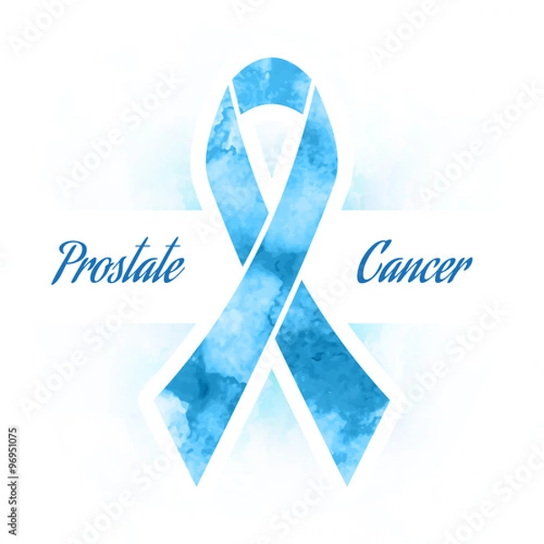 Obraz Blue ribbon prostate cancer