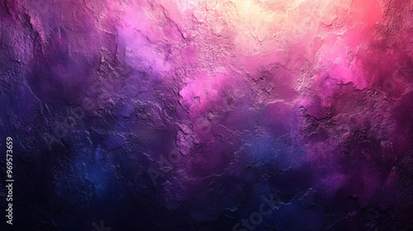 Fototapeta Purple Grainy Retro Noise Texture Background with Pastel Tones
