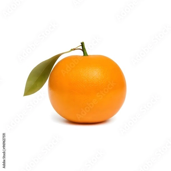 Obraz orange on white background