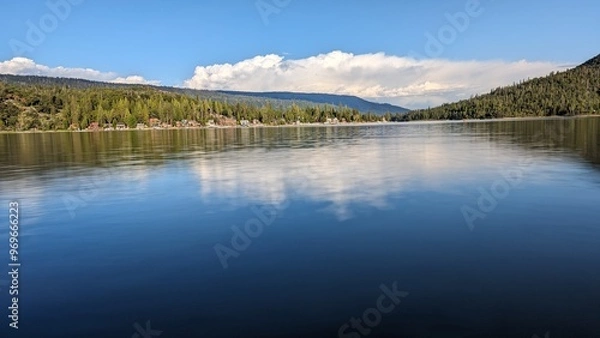 Fototapeta lake reflection