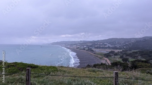 Fototapeta view from the gate