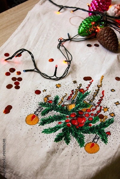 Obraz christmas tree decoration