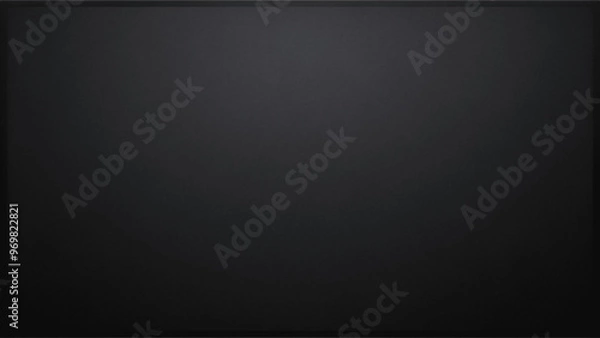 Fototapeta Solid matte black color background with a smooth texture