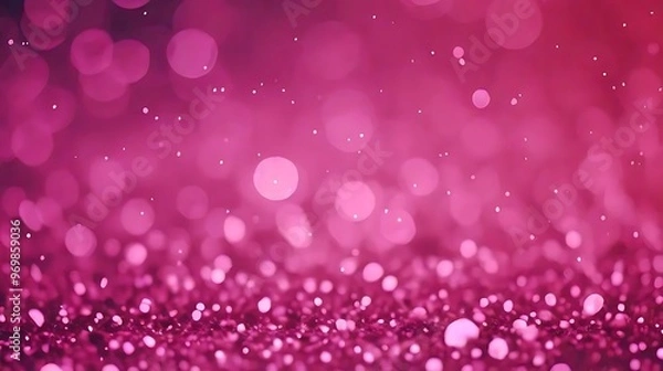 Fototapeta Abstract pink bokeh background