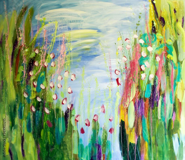 Obraz Painting as a Background