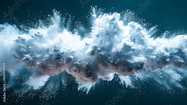 Fototapeta blue sky with clouds, background with clouds, blue sky with clouds, blue sky and clouds 