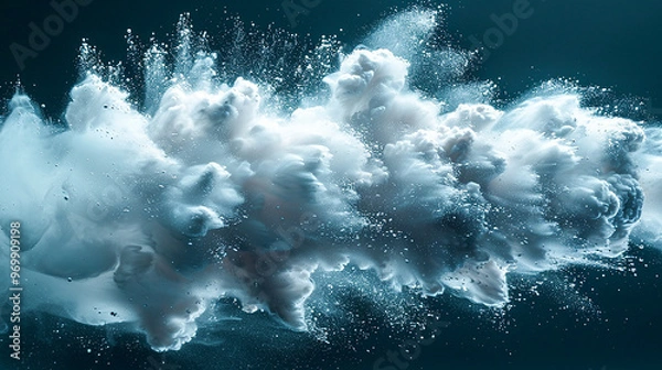 Fototapeta blue sky with clouds, background with clouds, blue sky with clouds, blue sky and clouds 