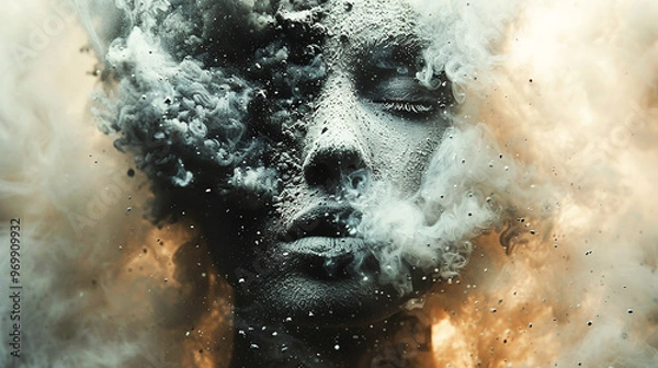 Fototapeta blue sky with clouds, background with clouds, blue sky with clouds, blue sky and clouds 